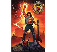 Stranger Things Season 4 Maxi Poster (Hellfire Club Rock God Design) 61cm x 91.5cm - Official Merchandise