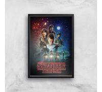 Stranger Things Season One Poster Giclee Art Print | Size: A2 Stranger Things Multicolor A2