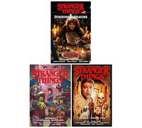 Stranger Things Series 3 Graphic Novels Collection Set (Stranger Things: Afterschool Adventures Omnibus, Stranger Things Omnibus: Volume Two & Stranger Things: Dungeons&Dragons: The Rise of Hellfire)