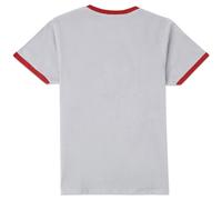 Stranger Things Slush Unisex Ringer T-Shirt - White/Red - XXL