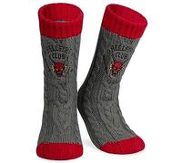 Stranger Things Socks for Teens & Men UK Size 5-10, Soft Slipper Socks, Sherpa Fleece Lined Non Slip Grip Pads, Gifts for Men
