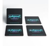 Stranger Things Starcourt Mall Coaster Set