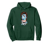 Stranger Things Steve Harrington Babysitter Tattoo Pullover Hoodie, Adult Unisex, Dark Green, XX-Large