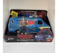 Stranger Things WSQK Van Playset with Steve Harrington 4 Inch Figure