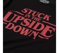 Stranger Things Stuck In The Upside Down Men's T-Shirt - Black - 4XL