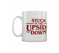 Stranger Things Stuck In The Upside Down Mug in Cream Stranger Things Cream