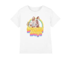 Stranger Things Stupid Boys Girls T Shirt, White, 7-8 Years
