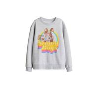 Stranger Things Stupid Kids Sweatshirt, Athletic Heather in Light Grey | Size: 7-8 Years Stranger Things Light Grey 7-8 Years