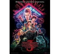 Stranger Things Summer of 85 Art Print Poster 30 x 40 cm