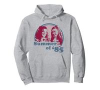 Stranger Things Summer Of '85 Eleven And Max Pullover Hoodie, Adult Unisex, Heather Grey, Medium
