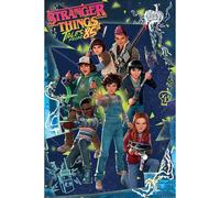 Stranger Things Tales From '85 (Cast) Maxi Poster 91.5cm X 61cm, Official Licensed Stranger Things Tales From 85 Merchandise, Retro Netflix Collectible, Fan Gift, Home & School