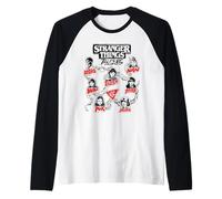 Stranger Things Tales from '85 Character Vines Raglan Baseball Tee