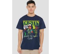 Stranger Things Tales From 85 Dustin T-Shirt, Navy | Size: 2XL Stranger Things Navy 2XL