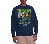 Stranger Things Tales From 85 Dustin Unisex Sweatshirt, Navy, Large