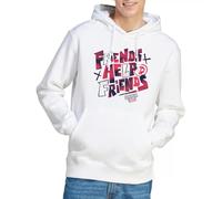 Stranger Things Tales From 85 Friends Help Unisex Hoodie, White, Medium