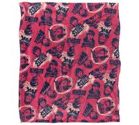 Stranger Things Tales From 85 Friends Pattern Silky Touch Super Soft Throw Blanket 152 X 127 Cm