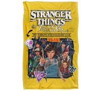 Stranger Things Tales From 85 Group Poster Silky Touch Super Soft Throw Blanket 91 x 147 Cm