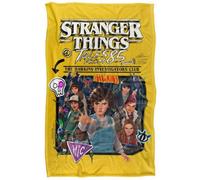 Stranger Things: Tales From 85 Group Poster Soft Touch Blanket Multicoloured (152Cm X 127Cm)