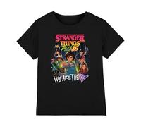 Stranger Things Tales from 85 HIC Poster Kids T Shirt, Black, 9-11Y