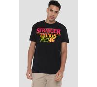 Stranger Things Tales From 85 Logo T-Shirt, Black | Size: 5XL Stranger Things Black 5XL