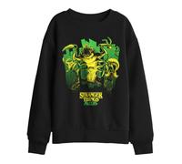 Stranger Things Tales From 85 Monster Plants Kids Sweatshirt, Black, 12-13Y