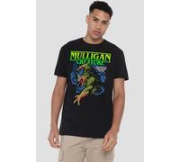 Stranger Things Tales From 85 Mulligan T-Shirt, Black | Size: 3XL Stranger Things Black 3XL