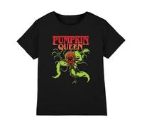 Stranger Things Tales from 85' Pumpkin Queen Kids T Shirt, Black, 5-6Y