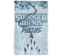 Stranger Things Tales From 85 Snow Poster Silky Touch Super Soft Throw Blanket 91 x 147 Cm