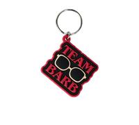 Stranger Things Team Barb Rubber Keyring - Black/Red - Black/Red - One Size