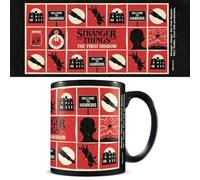 Stranger Things: The First Shadow Black Mug, 315ml / 11oz Ceramic Cup, Official Netflix Licensed Merchandise, Premium Drinkware Gift for Fans & Collectors