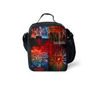 (Stranger Things) Thing Lunch Stranger Bags Ice Bag Thermal Insulated Cooler Students Kids Picnic