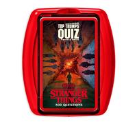 Top Trumps Stranger Things Quiz Game Travel Classic Guessing Game for 2 plus players makes a great gift for ages 15 plus