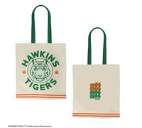 Cinereplicas Stranger Things - Hawkins Tigers Tote Bag - 42 * 38cm - Official License, Hawkins Tigers, 42*38cm
