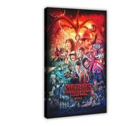 Stranger Things Tv Series Poster (2) Canvas Poster Wall Art Decor Print Picture Paintings for Living Room Bedroom Decoration 08x12inch(20x30cm)