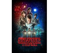 Stranger Things Tv Series Poster Unframed Print A5 A4 A3 A2 A1 Maxi Art Wall Art Home Decor TV Show Episodes Cinema Film 717 (A5 - 14.8 x 21cm), Multicoloured