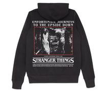 Stranger Things Unfortunate Journeys To The Upside Down Hoodie - Black - XXL