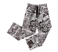 Stranger Things Unisex Adult Adverts Montage Lounge Pants - White - White - XL