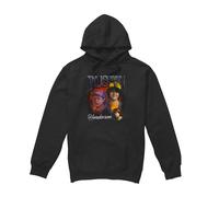 Stranger Things Unisex Adult Dustin Homage Hoodie - Black - Black - S - 80% Cotton/20% Polyester
