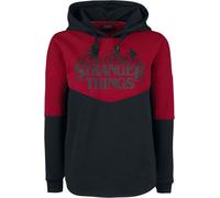 Stranger Things Upside Down Hoodie red black L