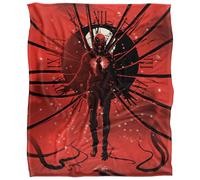 Stranger Things Vecna Clock Poster Silky Touch Super Soft Throw Blanket 152 X 127 Cm