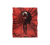 Stranger Things Vecna Clock Poster Super Soft Throw Blanket 152x127 Cm Stranger Things Multicolor 152x127 Cm