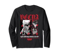 Stranger Things Vecna Henry Creel Gothic Suffering Quote Long Sleeve T-Shirt
