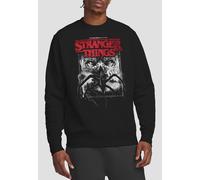 Stranger Things Vecna Mindflayer Poster Sweatshirt, Black | Size: XL Stranger Things Black XL