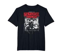 Stranger Things Vecna Mindflayer Poster T-Shirt, Men's Big and Tall, Black, 5X Tall