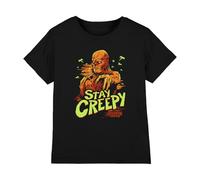 Stranger Things Vecna Stay Creepy Kids T Shirt, Black, 9-11