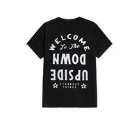Stranger Things - Welcome To The Upside Down - T-Shirt - black - M - 100% Cotton M