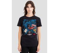 Stranger Things Women's 5 Butcher Billy Chapter 3 T-Shirt, Black | Size: XL Stranger Things Black XL