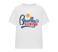Stranger Things Womens Bradley´s Big Buy Logo T-Shirt - White - White - S