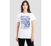Stranger Things Women's Bradley'S Big Buy Advert T-Shirt, White | Size: Large Stranger Things White L