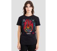 Stranger Things Women's Butcher Billy S5 Ch 7 T-Shirt, Black | Size: Medium Stranger Things Black M